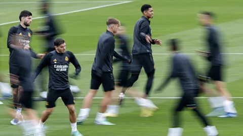 Getty Images Spanish football team Real Madrid has built power naps into its training regime (Credit: Getty Images)