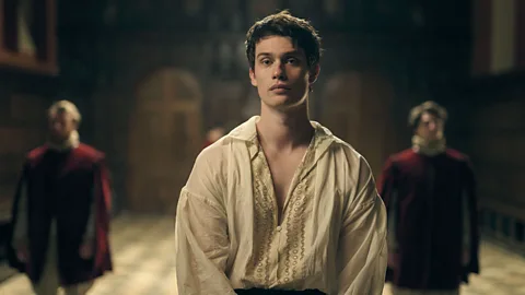 Sky UK Nicholas Galitzine, known for starring as a prince in Red, White & Royal Blue, here takes on a darker royal role (Credit: Sky UK)