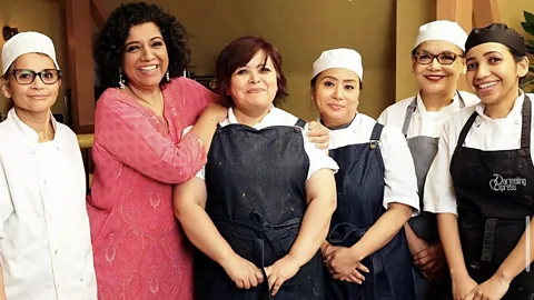 Asma Khan The chefs at London's Darjeeling Express are all women (Credit: Asma Khan)