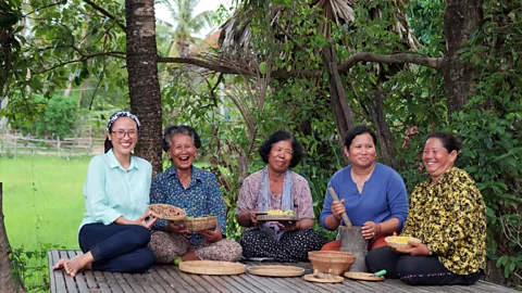 Sarin Chhuon Chef Nak travelled all over Cambodia recording recipes from elderly villagers (Credit: Sarin Chhuon)