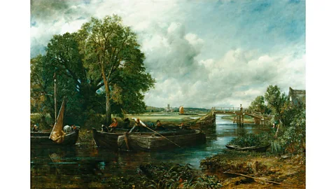 Getty Images View on the Stour near Dedham was another of Constable's landscapes depicting the river in Suffolk shown in The Hay Wain (Credit: Getty Images)