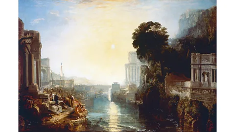 Getty Images Influenced by Claude Lorrain, Turner's Dido Building Carthage (1815) takes as its subject a classical landscape from Virgil's Aeneid (Credit: Getty Images)