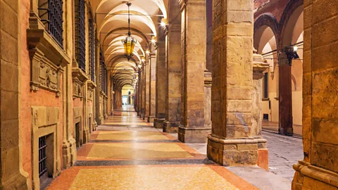 Alamy Bologna porticoes (Credit: Alamy)