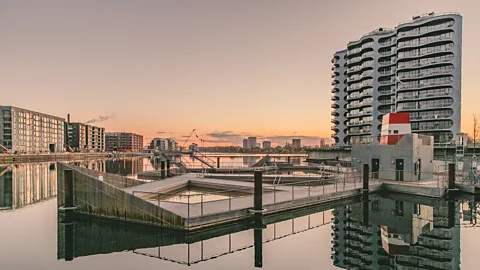 Thomas Hoyrup Christensen - Copenhagen Media Centre With two pools for children, Sluseholmen Harbour Bath is hugely popular with families (Credit: Thomas Hoyrup - Christensen-Copenhagen Media Centre)