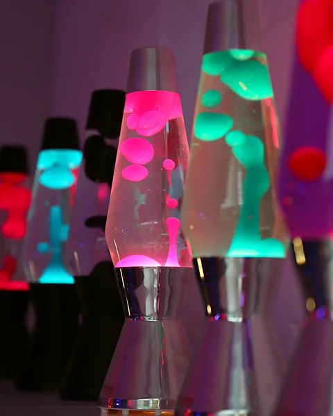 Getty Images The way the material inside lava lamps moves is not thought to be predictable (Credit: Getty Images)