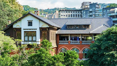 Alamy The Beitou Hot Spring Museum was built during the Japanese colonial era (Credit: Alamy)