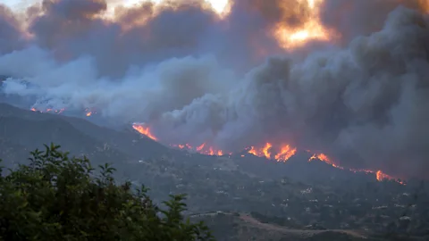 Kari Greer As the Thomas Fire's flames emerged above Montecito, the town's firefighters braced for the worst (Credit: Kari Greer)