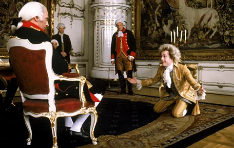 Alamy In the film, Joseph II, absolute ruler of the Habsburg monarchy, is advised at court by a clutch of prudish sycophants who undermine Mozart's achievements (Credit: Alamy)