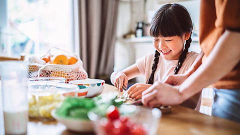 What are the benefits of cooking with my child?