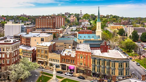 Getty Images Macon, Georgia, was once 60 villages that formed the Muscogee (Creek) Nation (Credit: Getty Images)