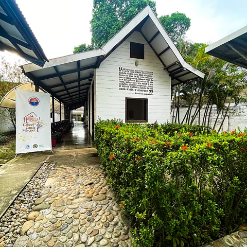 Catherine Ellis The home where García Márquez was born is now a museum (Credit: Catherine Ellis)