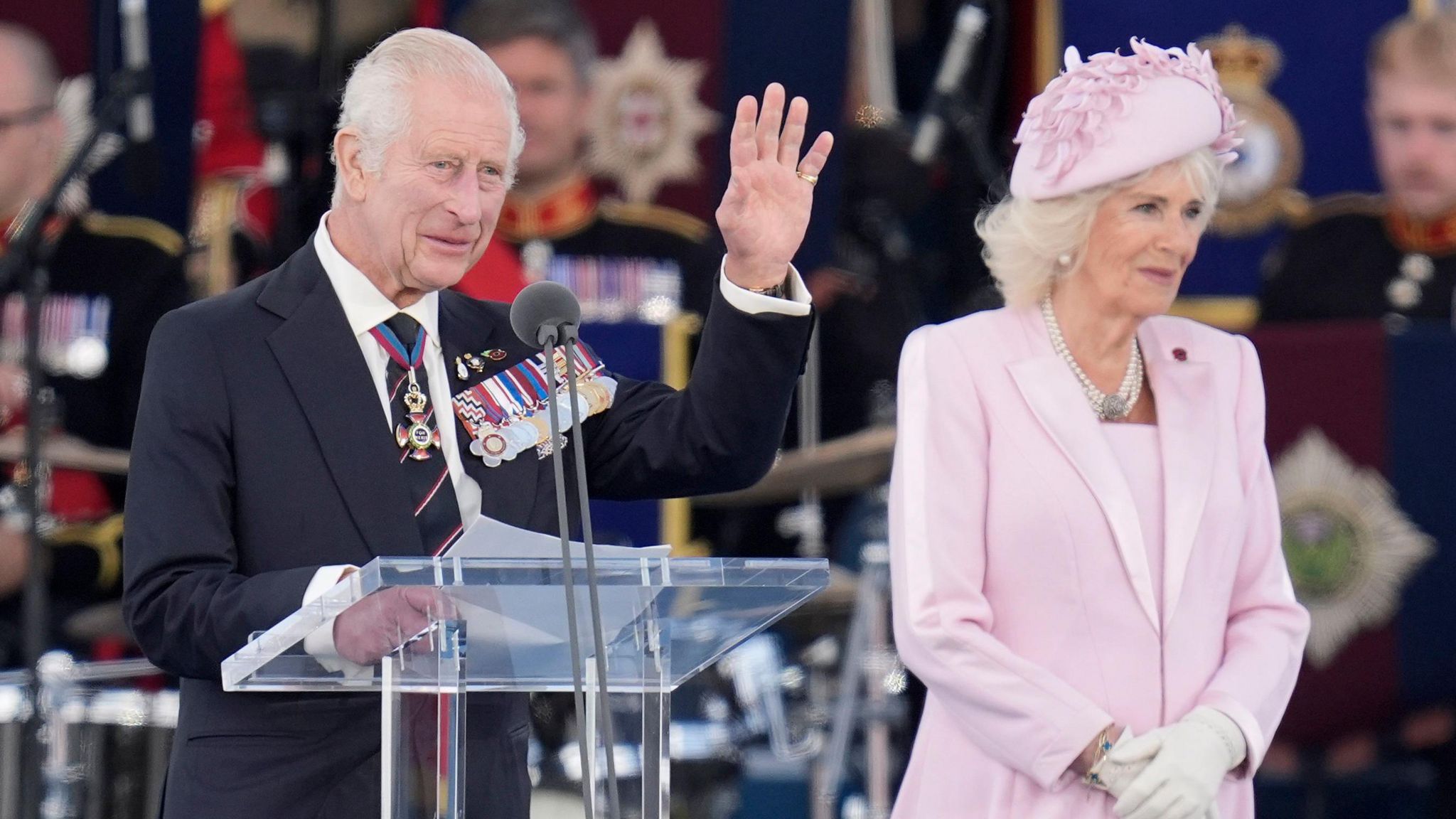 King Charles III and Queen Camilla