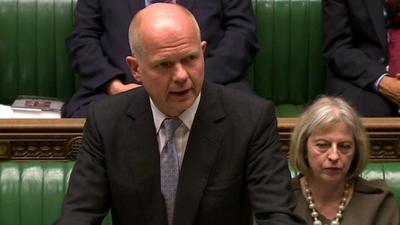 Foreign Secretary William Hague