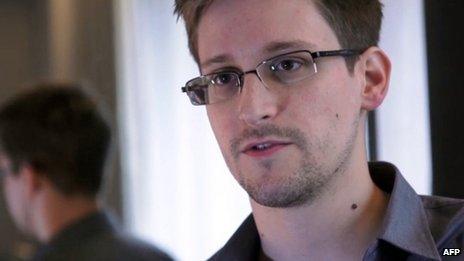 US whistleblower Edward Snowden