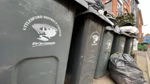 Black bins from Uttlesford District Council