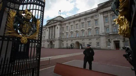 Getty Images A picture of Buckingham Palace