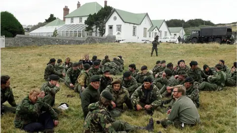 Getty Images Life in Falkland conflict