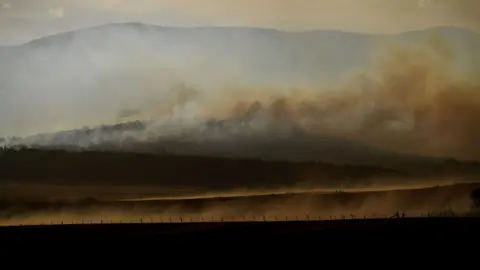 BBC Fires near Canberra, Australia