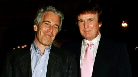 Getty Images Jeffrey Epstein and Donald Trump