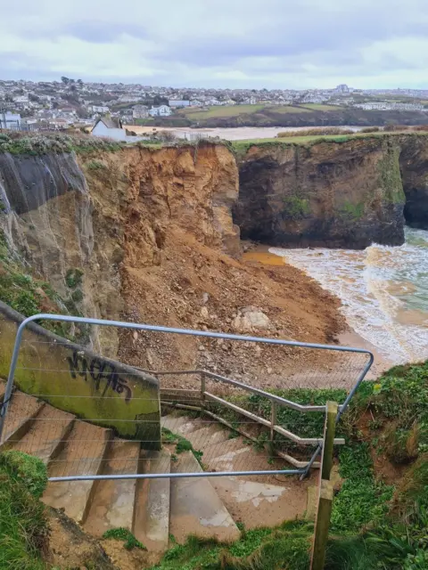 Leah Steward Whipsiderry cliff fall