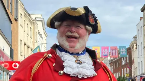 Town crier Alan Myatt