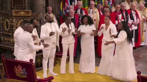 BBC Studios  The Ascension Choir's singing was described as "joyful" by Gareth Malone, whose Coronation Choir performs at the Coronation Concert at Windsor Castle