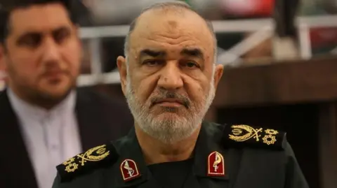 file image of Islamic Revolutionary Guard Corps (IRGC) Commander-in-Chief Major General Hossein Salami