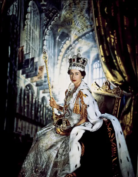 Victoria & Albert Museum, London Portrait of Queen Elizabeth II on Coronation Day, 1953, by Sir Cecil Beaton