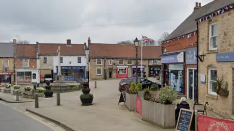 The centre of Bolsover