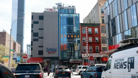 Building at 107 East Broadway in Manhattan's Chinatown