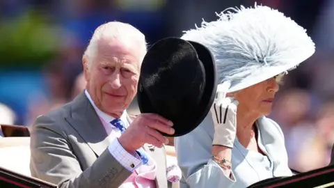 PA Media King Charles and Queen Camilla