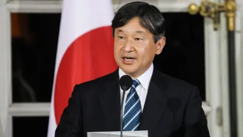 Getty Images Japan's Crown Prince Naruhito at an event in 2018