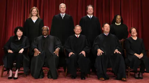Nine current members of the Supreme Court