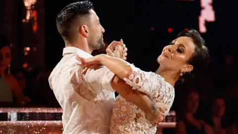 BBC Studios Giovanni Pernice and Amanda Abbington dancing 