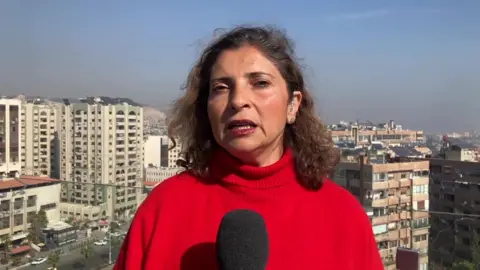 The BBC's Lina Sinjab reporting from Damascus, Syria