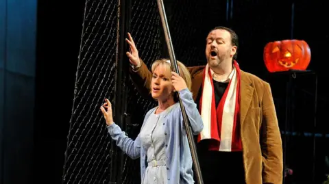 A performance of "Rigoletto" at the Welsh National Opera in Cardiff