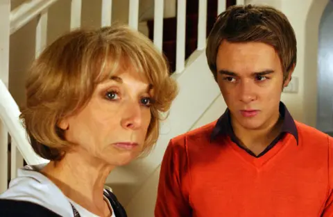 ITV Gail with son David