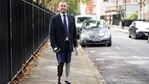 PA Media Former Conservative MP Craig Mackinlay - also known as Lord Mackinlay of Richborough - pictured in Pimlico, central London.