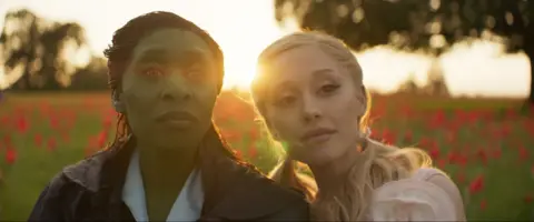 Universal Pictures Cynthia Erivo and Ariana Grande in Wicked Part I