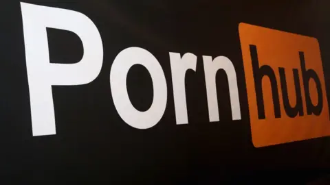 Getty Images Pornhub banner