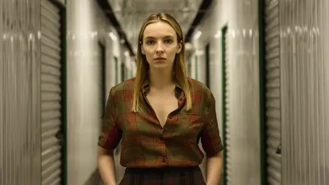 Parisa Taghizadeh/BBCAmerica Jodie Comer as Villanelle