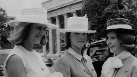 Shutterstock Camilla at Lords Cricket Ground in 1963