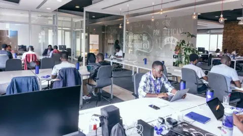 Andela Andela's Kigali office