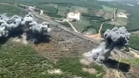 Israel has pounded southern Lebanon almost daily since Hezbollah fired rockets at Israel on 8 October.