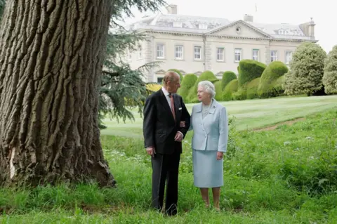 Tim Graham / Getty Images Prince Philip with The Queen in 2007 taken to mark their 60th wedding anniversary
