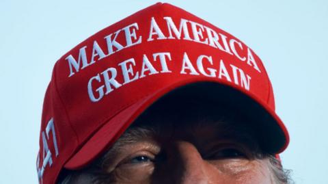 Donald Trump at a rally in Doral, Florida