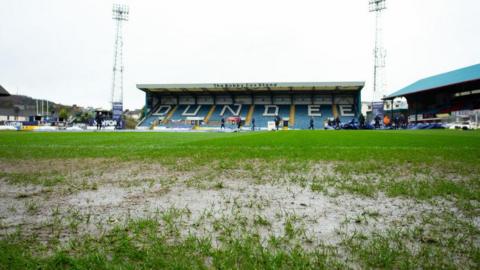 Dundee have installed a new pitch after waterlogging problems last term