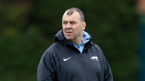 Michael Cheika working as Argentina head coach