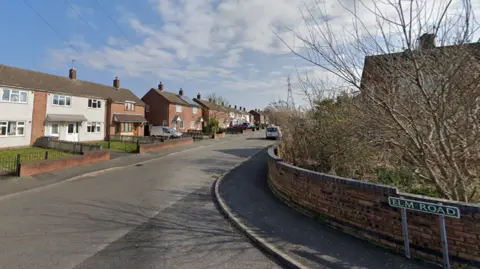 A general view of Elm Road in Norton Canes.