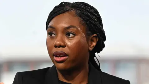 Conservative Party leadership contender Kemi Badenoch, appearing on Sunday with Laura Kuenssberg